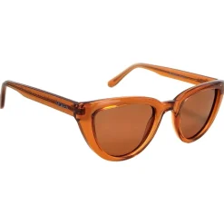 Lunettes Femme|Lunettes Polarisées<Moken Vision Lunettes de soleil Emma Orange Brown Polarized