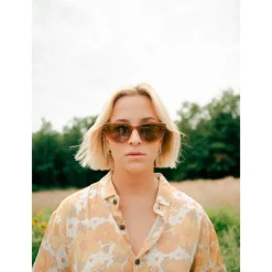 Lunettes Femme|Lunettes Polarisées<Moken Vision Lunettes de soleil Emma Orange Brown Polarized