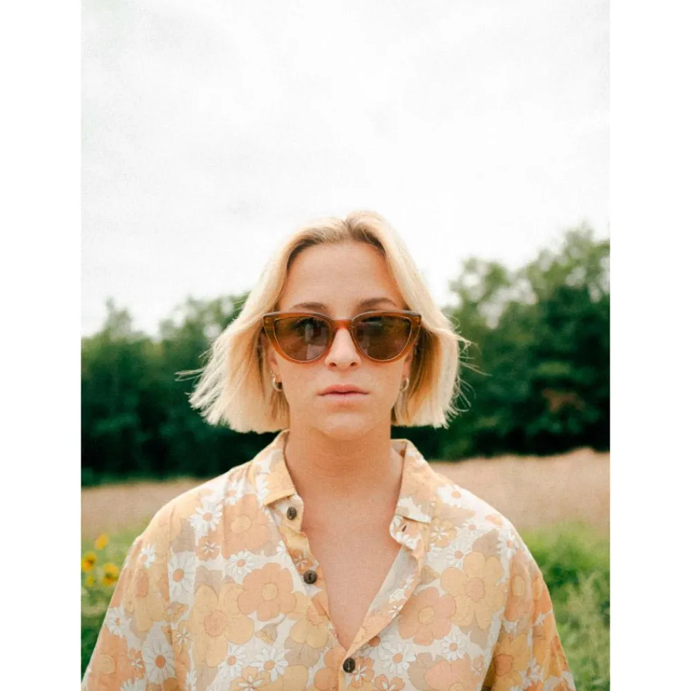 Lunettes Femme|Lunettes Polarisées<Moken Vision Lunettes de soleil Emma Orange Brown Polarized