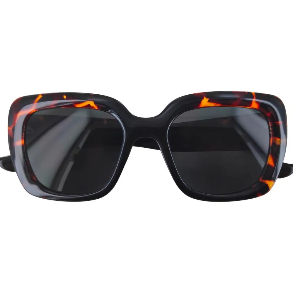 Lunettes de soleil Iris Black Tortoise Grey Cat.3 Polarized Femme Lunettes Femme|Lunettes Polarisées