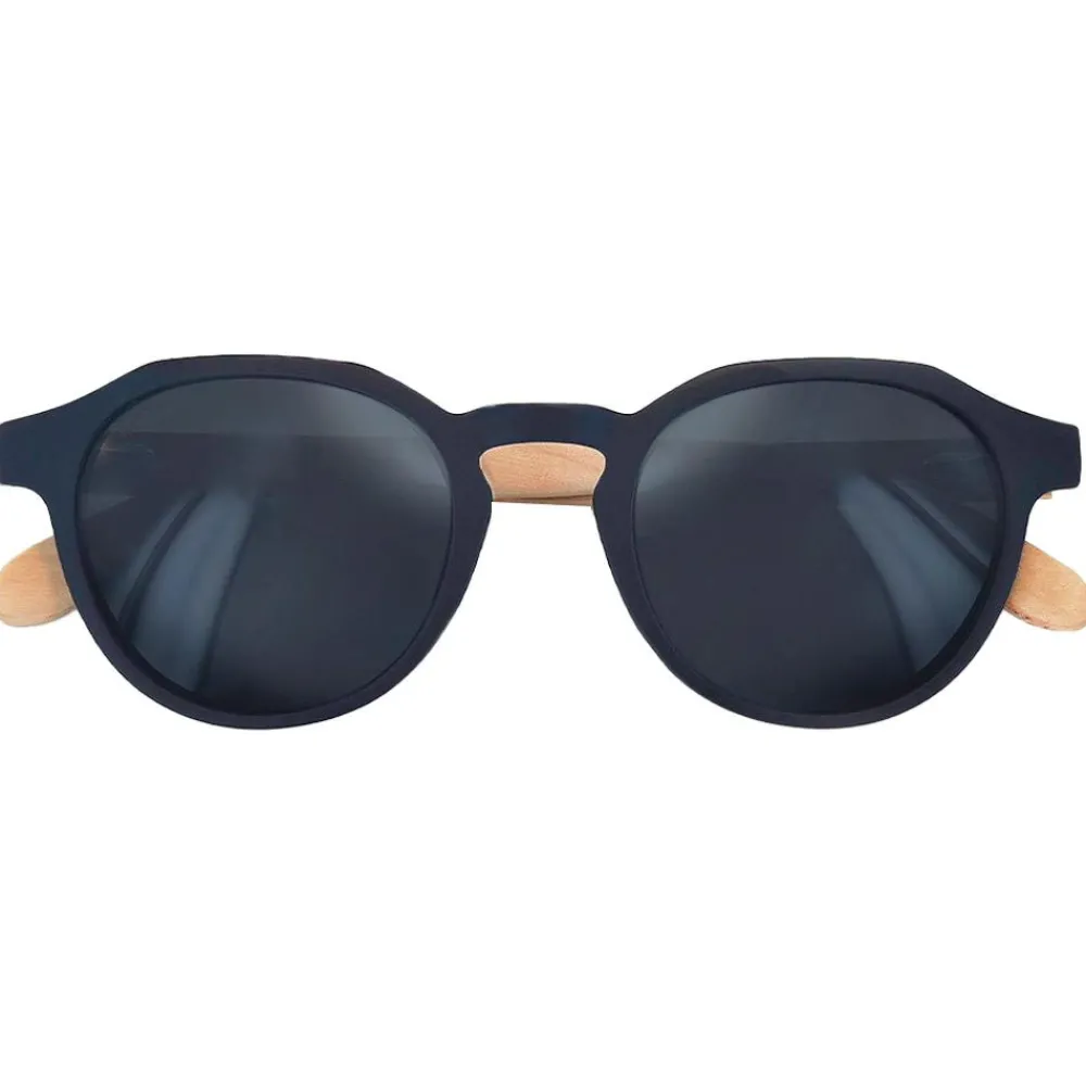 Lunettes Femme|Lunettes Polarisées<Moken Vision Lunettes de soleil Green Wood Black Wood Grey Polarized