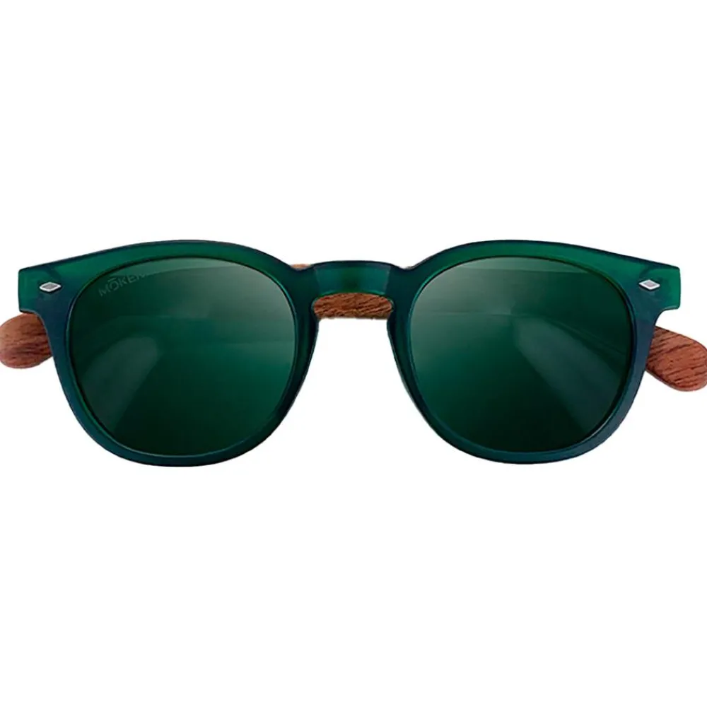 Lunettes Femme|Lunettes Polarisées<Moken Vision Lunettes de soleil Woody Green Wood Green Cat.3 Polarized