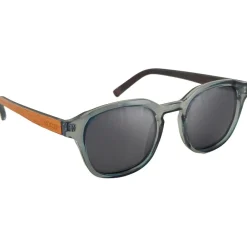Lunettes Femme|Lunettes Polarisées<Moken Vision Lunettes de soleil Krafter Smoke Wood Grey Cat.3 Polarized