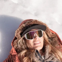Hot Lunettes de soleil Rockett White Gold Cat.3 Polarized Femme Lunettes Trail|Lunettes Trail-Running