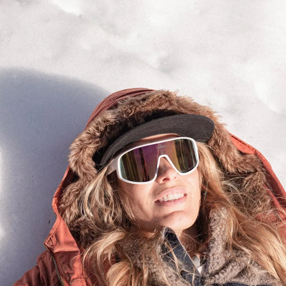 Hot Lunettes de soleil Rockett White Gold Cat.3 Polarized Femme Lunettes Trail|Lunettes Trail-Running
