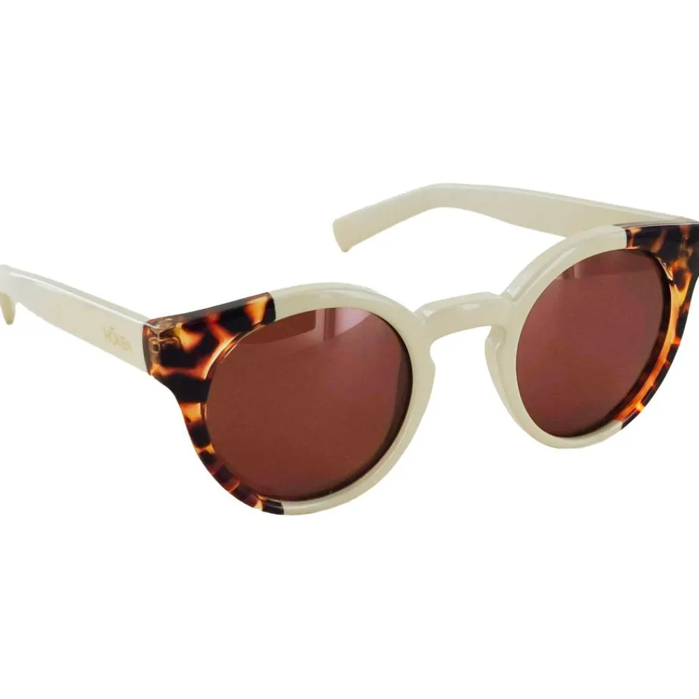 Lunettes Polarisées|Lunettes Femme<Moken Vision Lunettes de soleil Anita Cream Brown Cat.3 Polarized