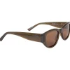Lunettes de soleil Lisa Kaki Green Polarized Cat.3 Femme Lunettes Femme|Lunettes Polarisées