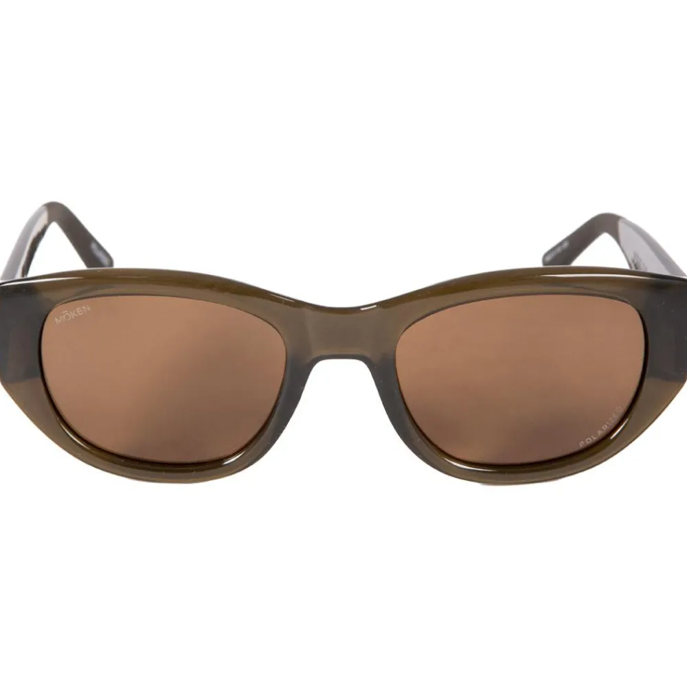 Lunettes de soleil Lisa Kaki Green Polarized Cat.3 Femme Lunettes Femme|Lunettes Polarisées