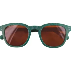 Clearance Lunettes de soleil Quincy Kaki Brown Cat.3 Polarized Femme Lunettes Femme|Lunettes Polarisées