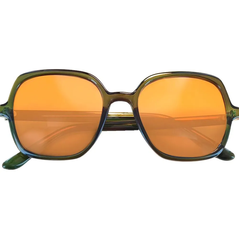 Lunettes Femme|Lunettes Polarisées<Moken Vision Lunettes de soleil Monique Green Gradient Lens Polarized