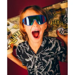 Outlet Lunettes de soleil Mini Rockett Navy Blue Cat.3 Polarized Enfant Lunettes Enfant|Lunettes Polarisées
