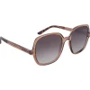 Online Lunettes de soleil Monique Sand Grey Brown Cat.3 Gradient Lens Femme Lunettes Polarisées|Lunettes Femme