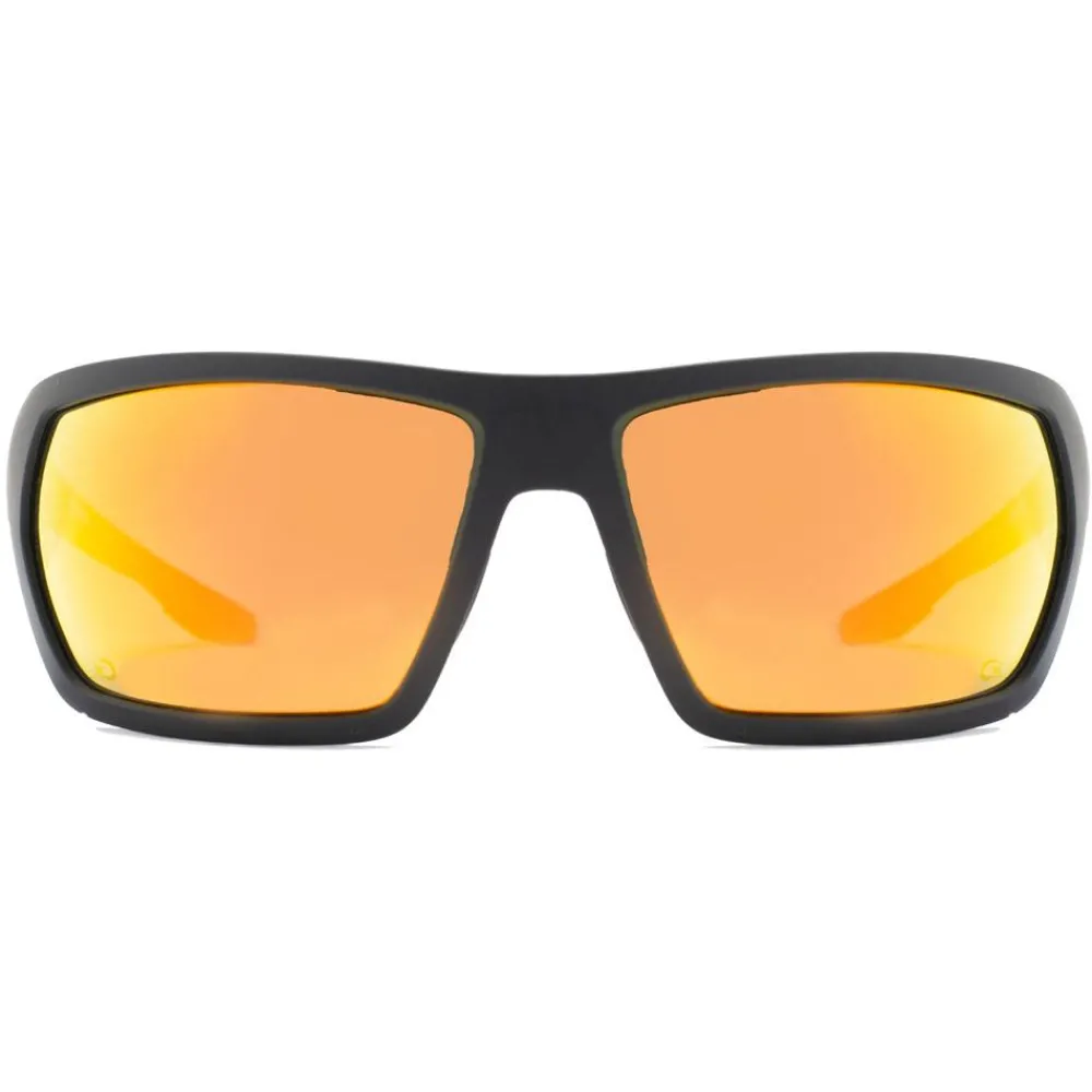 Lunettes Polarisées<Mundaka Optic Lunettes de soleil Cierzo Matte Black Smoke Orange Revo Cx Polarized