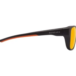Discount Lunettes de soleil Eagle Noir Matte Brown Orange Revo Enfant Lunettes Enfant