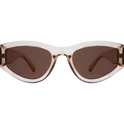 Lunettes Femme<Mundaka Optic Lunettes de soleil Teava Crystal Champagne Smoke