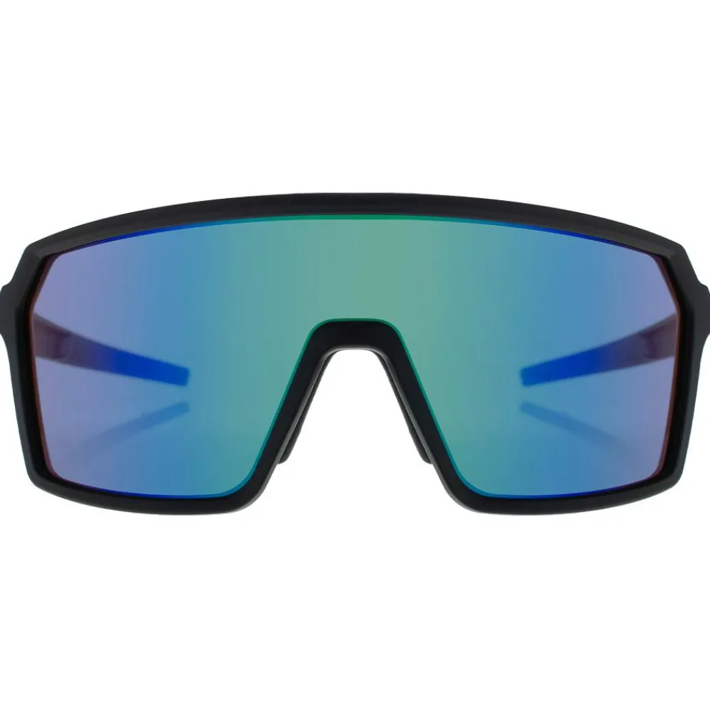 Lunettes Femme|Lunettes Homme<Mundaka Optic Lunettes de soleil Kjerag Black Mat Smoke Cx Green Revo