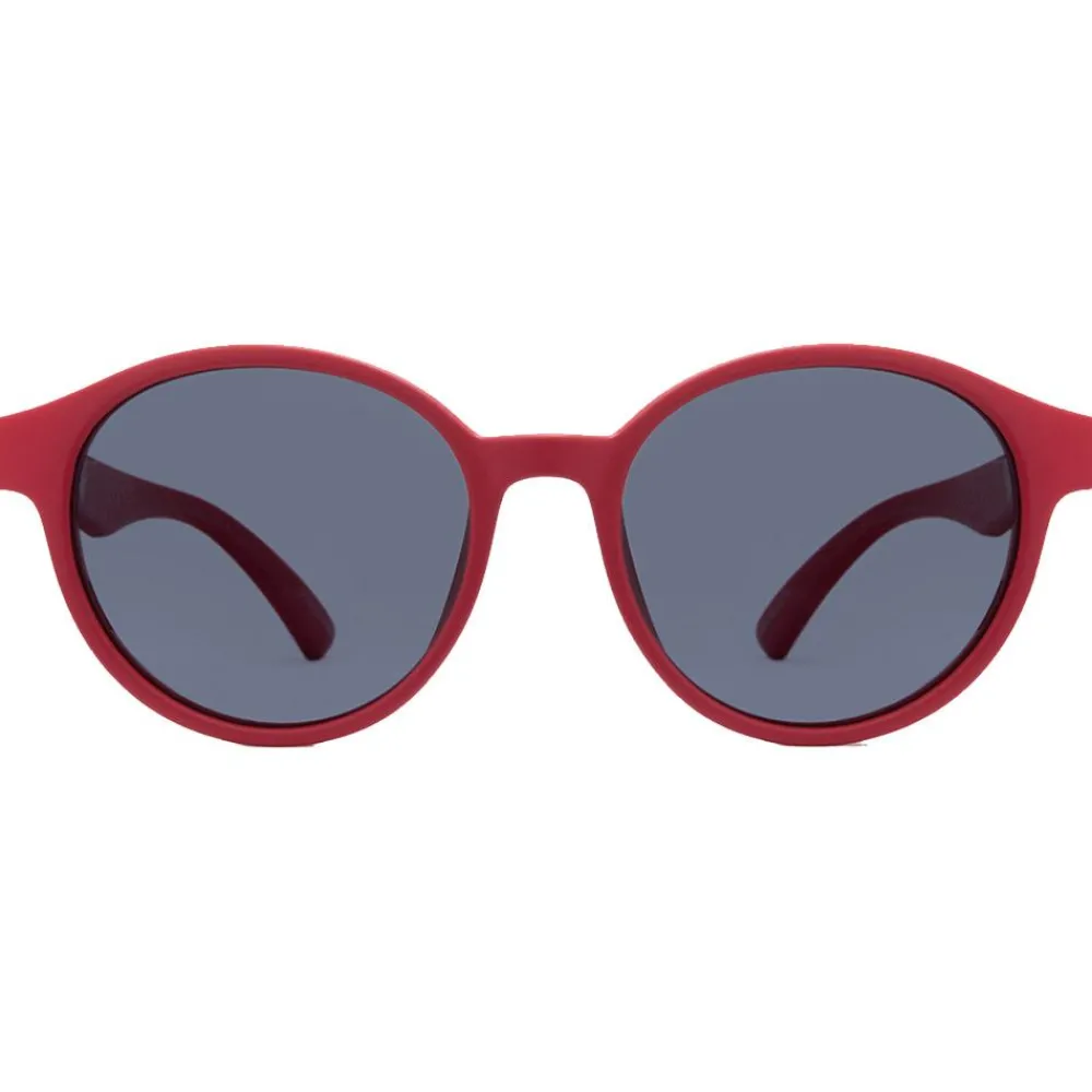 Lunettes Enfant|Lunettes Polarisées<Mundaka Optic Lunettes de soleil Aka Matte Red Smoke Polarized