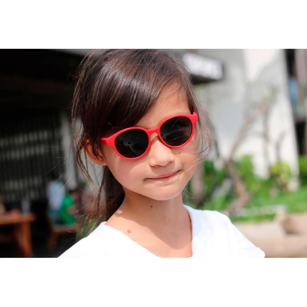 Lunettes Enfant|Lunettes Polarisées<Mundaka Optic Lunettes de soleil Aka Matte Red Smoke Polarized