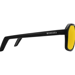 Lunettes Polarisées<Mundaka Optic Lunettes de soleil Anakao Matte Black Smoke Orange Revo Cx Polarized