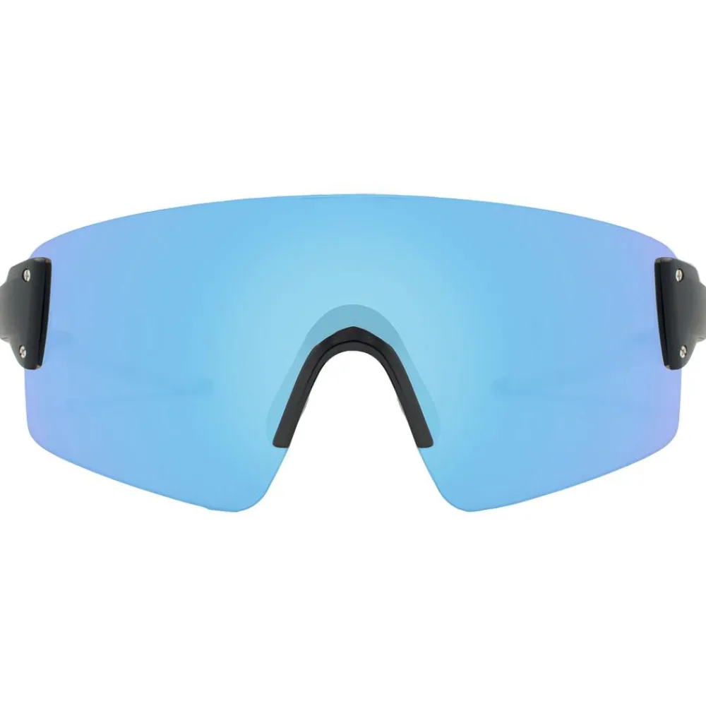 Lunettes Trail|Lunettes Trail-Running<Mundaka Optic Lunettes de soleil Ai1 Xs Black Mat Smoke Cx Blue Revo