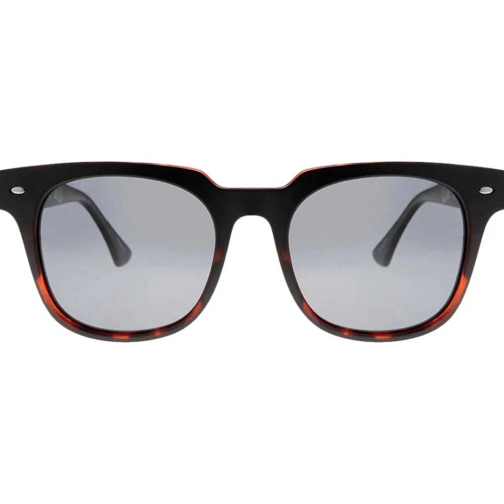 Sale Lunettes de soleil Clark Mat Black Brown Smoke Polarized Femme Lunettes Femme|Lunettes Polarisées