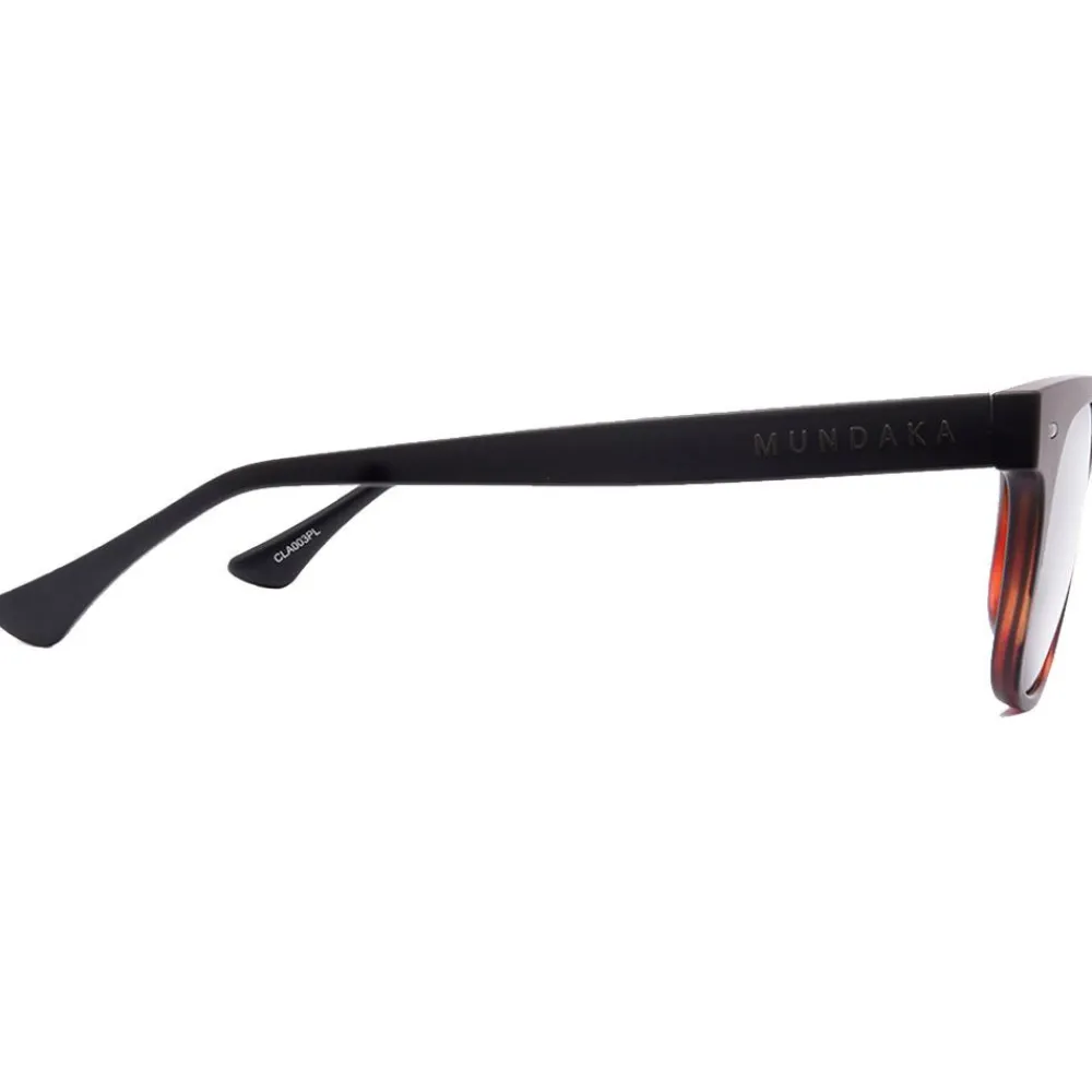 Sale Lunettes de soleil Clark Mat Black Brown Smoke Polarized Femme Lunettes Femme|Lunettes Polarisées