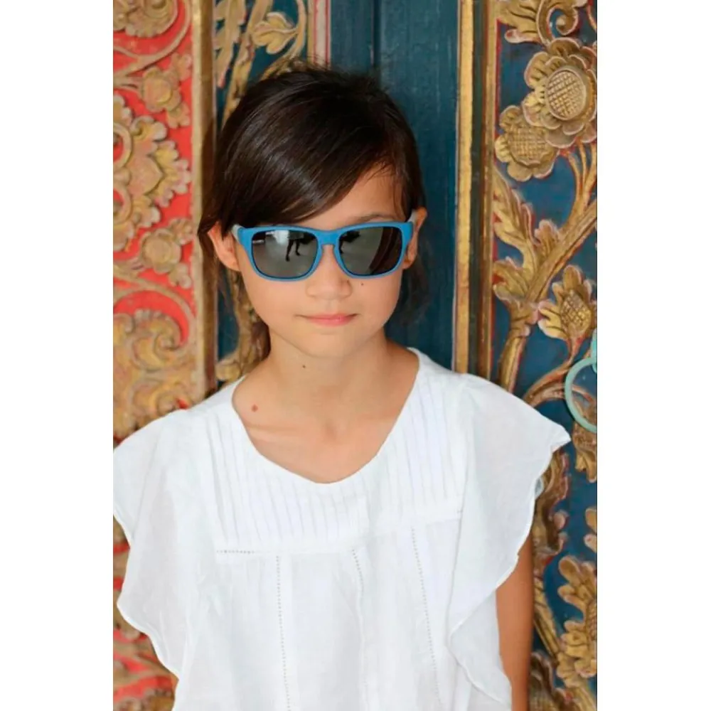 Lunettes Enfant<Mundaka Optic Lunettes de soleil Eagle Bleu Matte Gris Smoke