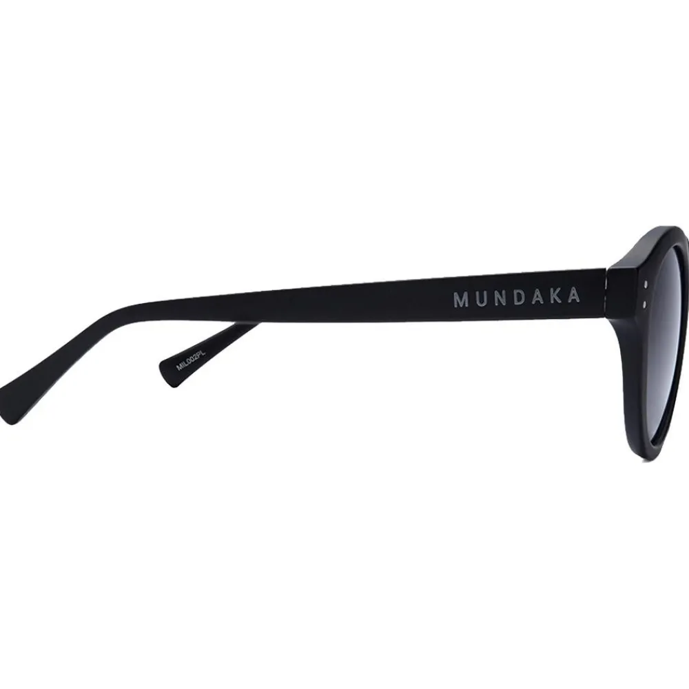 Hot Lunettes de soleil Miller Matte Black Smoke Polarized Femme Lunettes Femme|Lunettes Polarisées