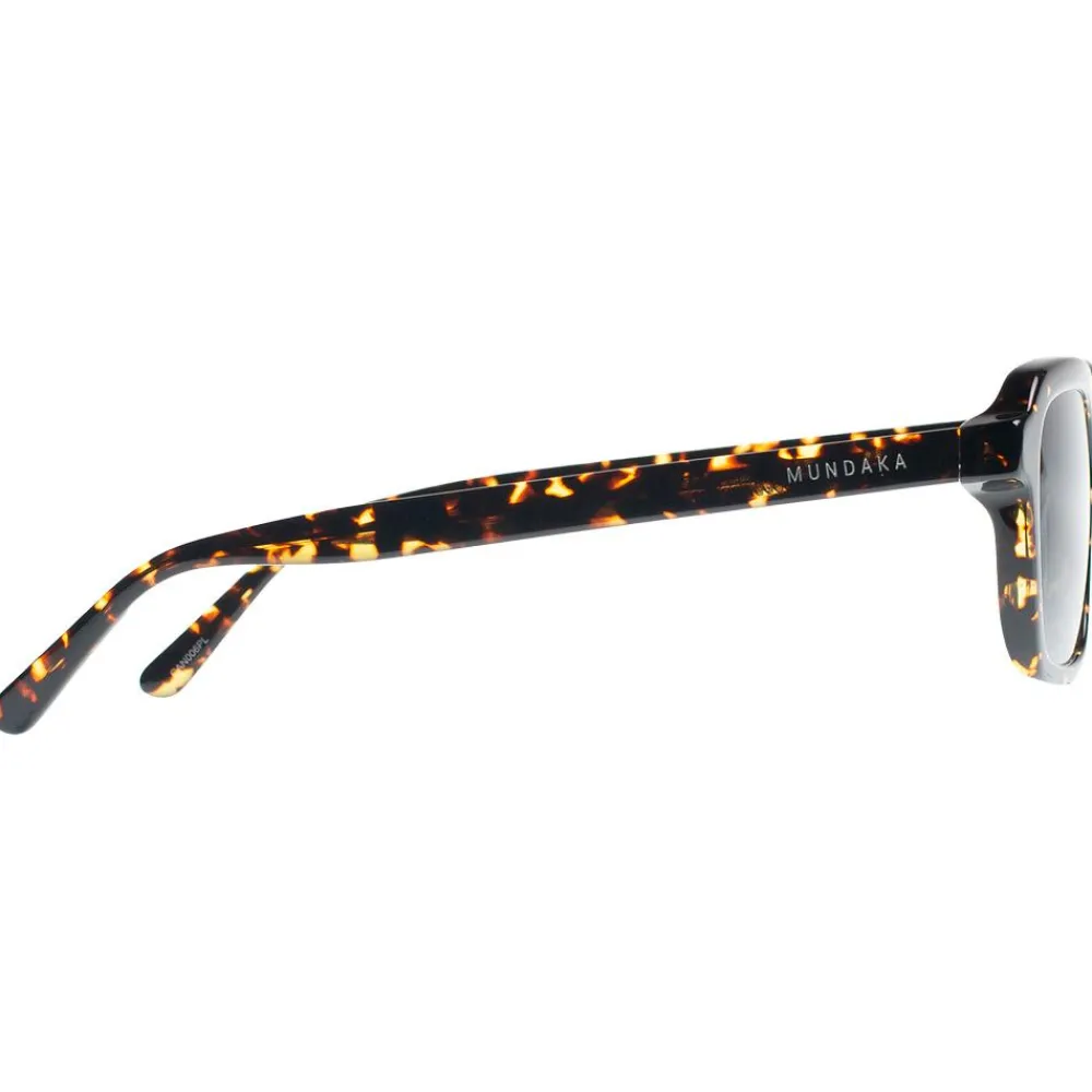 Lunettes Femme|Lunettes Polarisées<Mundaka Optic Lunettes de soleil Canggu Yellow Black Tort Smoke Polarized