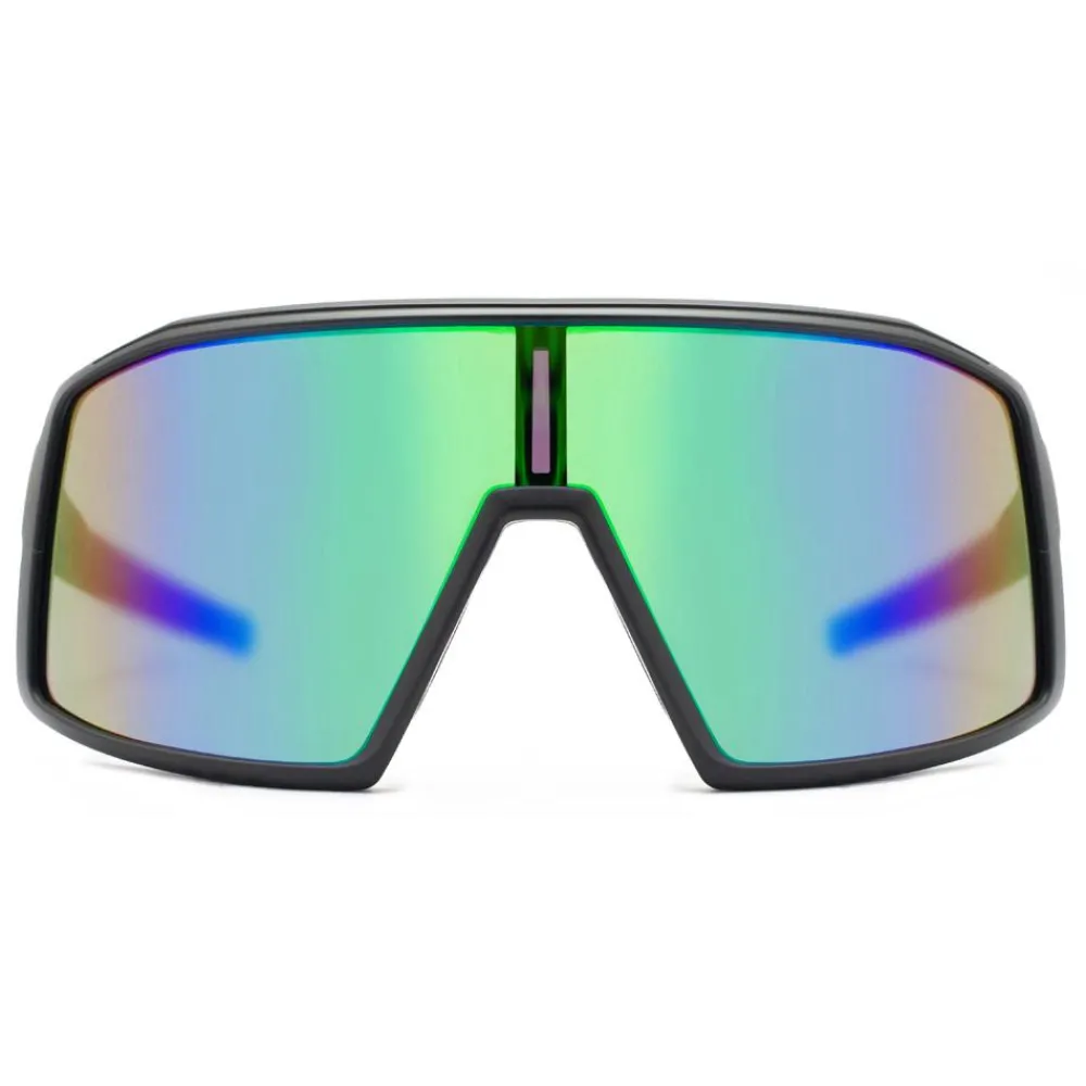 Sale Lunettes de soleil Khardung Matte Black Green Green Revo Femme Lunettes Femme|Lunettes Femme