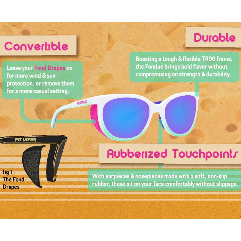Lunettes Femme<Pit Viper Lunettes de soleil The Fondue The Bonaire Breeze
