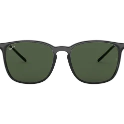 Clearance Lunettes de soleil RB4387 Polished Black Green G-15 Femme Lunettes Femme