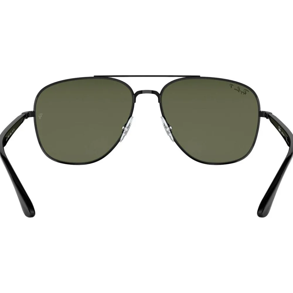 Lunettes Femme|Lunettes Polarisées<Ray Ban Lunettes de soleil RB3683 Polished Black Green G-15 Polar