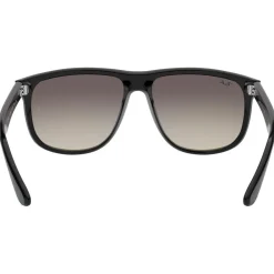 New Lunettes de soleil RB4147 Boyfriend Polished Black Grey Femme Lunettes Femme