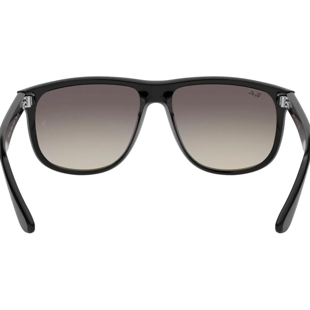New Lunettes de soleil RB4147 Boyfriend Polished Black Grey Femme Lunettes Femme