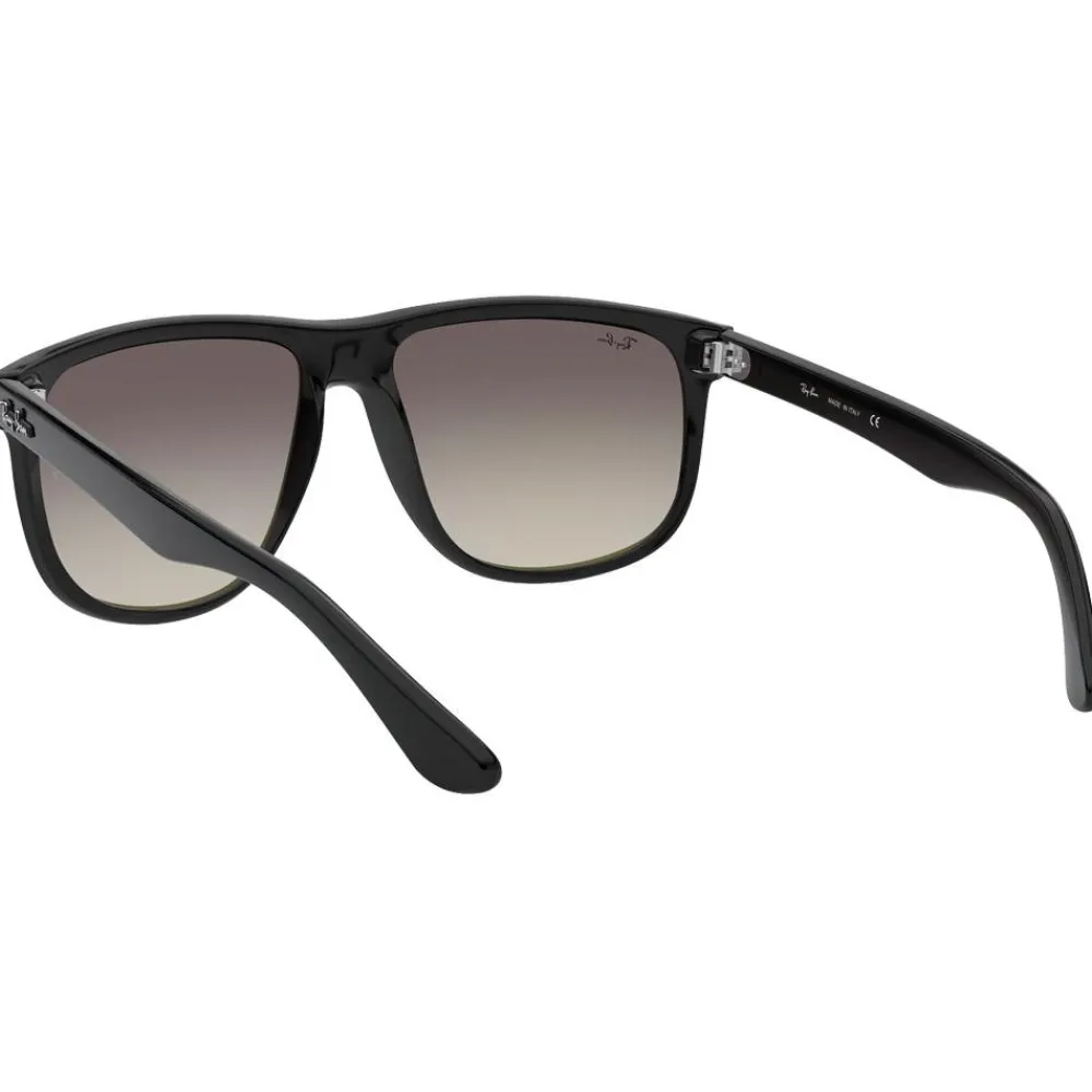 New Lunettes de soleil RB4147 Boyfriend Polished Black Grey Femme Lunettes Femme