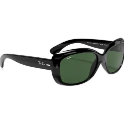 Lunettes Femme|Lunettes Femme<Ray Ban Lunettes de soleil RB4101 Jackie Ohh Polished Black Dark Green