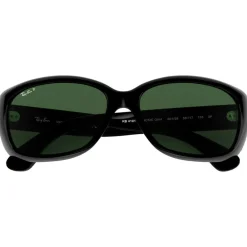 Lunettes Femme|Lunettes Femme<Ray Ban Lunettes de soleil RB4101 Jackie Ohh Polished Black Dark Green