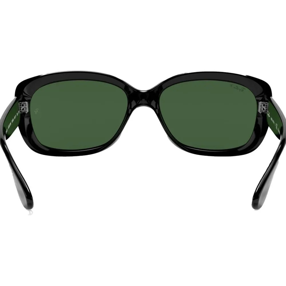 Lunettes Femme|Lunettes Femme<Ray Ban Lunettes de soleil RB4101 Jackie Ohh Polished Black Dark Green