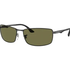 Lunettes Femme|Lunettes Polarisées<Ray Ban Lunettes de soleil RB3498 Polished Black Green G-15 Polar