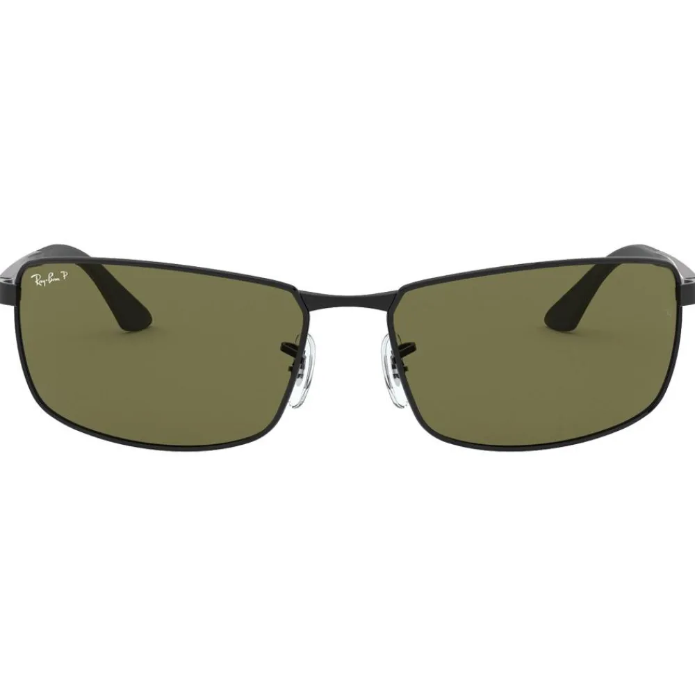 Lunettes Femme|Lunettes Polarisées<Ray Ban Lunettes de soleil RB3498 Polished Black Green G-15 Polar