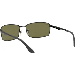Lunettes Femme|Lunettes Polarisées<Ray Ban Lunettes de soleil RB3498 Polished Black Green G-15 Polar