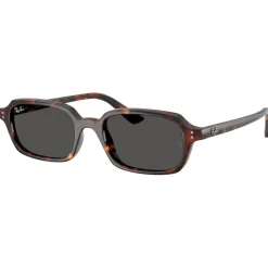 Lunettes Femme<Ray Ban Lunettes de soleil RB4455 Zuri Polished Havana Dark Grey