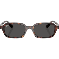 Lunettes Femme<Ray Ban Lunettes de soleil RB4455 Zuri Polished Havana Dark Grey