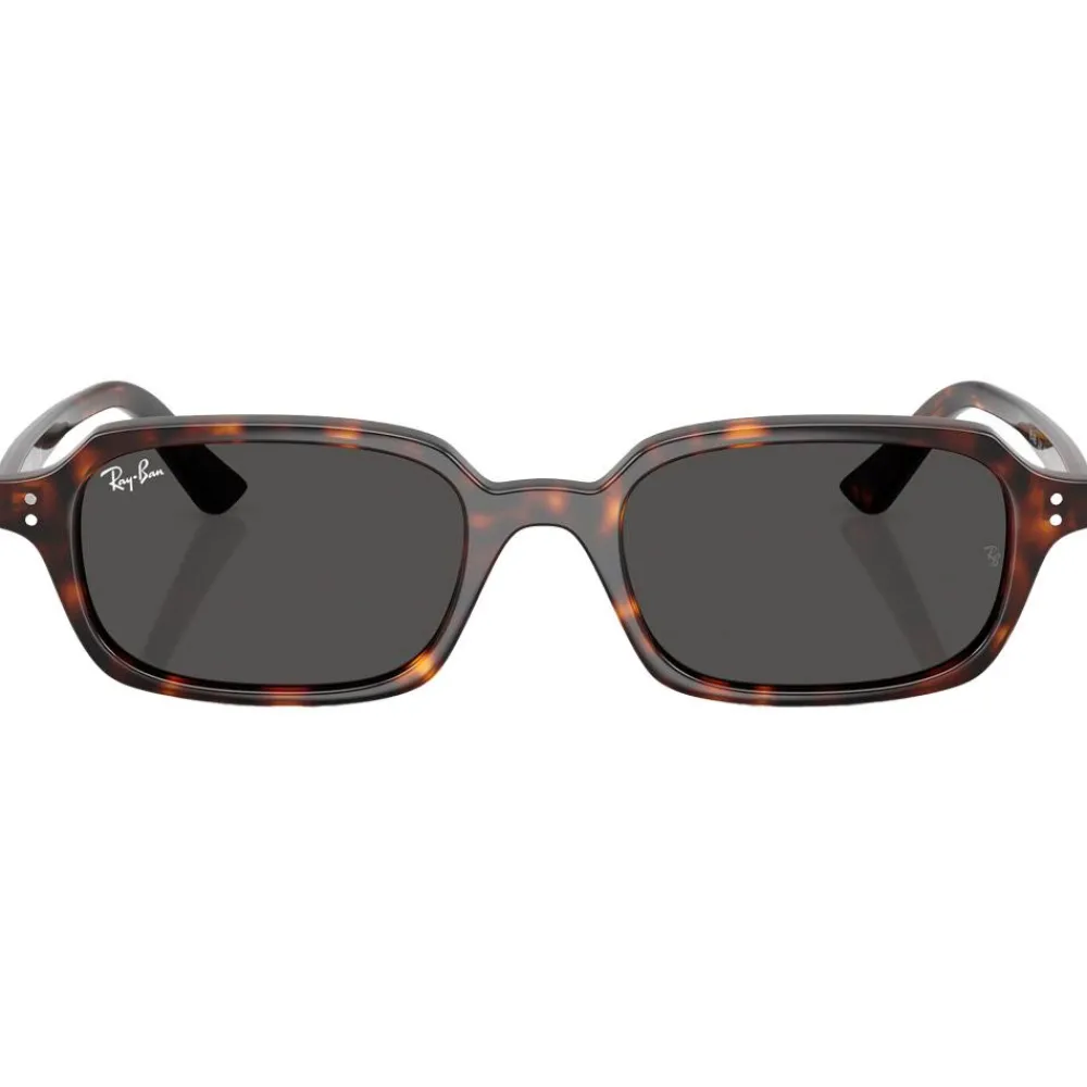 Lunettes Femme<Ray Ban Lunettes de soleil RB4455 Zuri Polished Havana Dark Grey