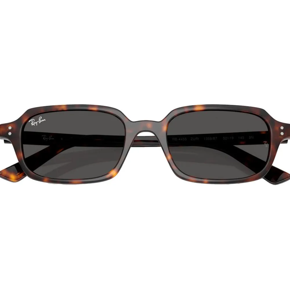 Lunettes Femme<Ray Ban Lunettes de soleil RB4455 Zuri Polished Havana Dark Grey
