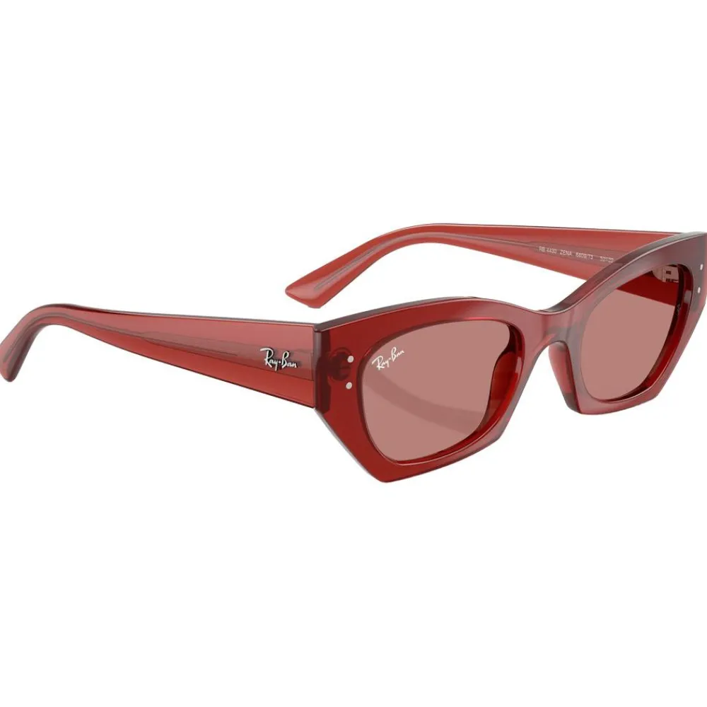 Outlet Lunettes de soleil RB4430 Zena Brown Opal Light Brown Femme Lunettes Femme