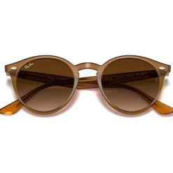 New Lunettes de soleil RB2180 Polished Light Brown Gradient Brown Femme Lunettes Femme