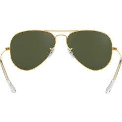 Online Lunettes de soleil RB3025 Aviator Classic Polished Gold Green G-15 Femme Lunettes Femme|Lunettes Femme