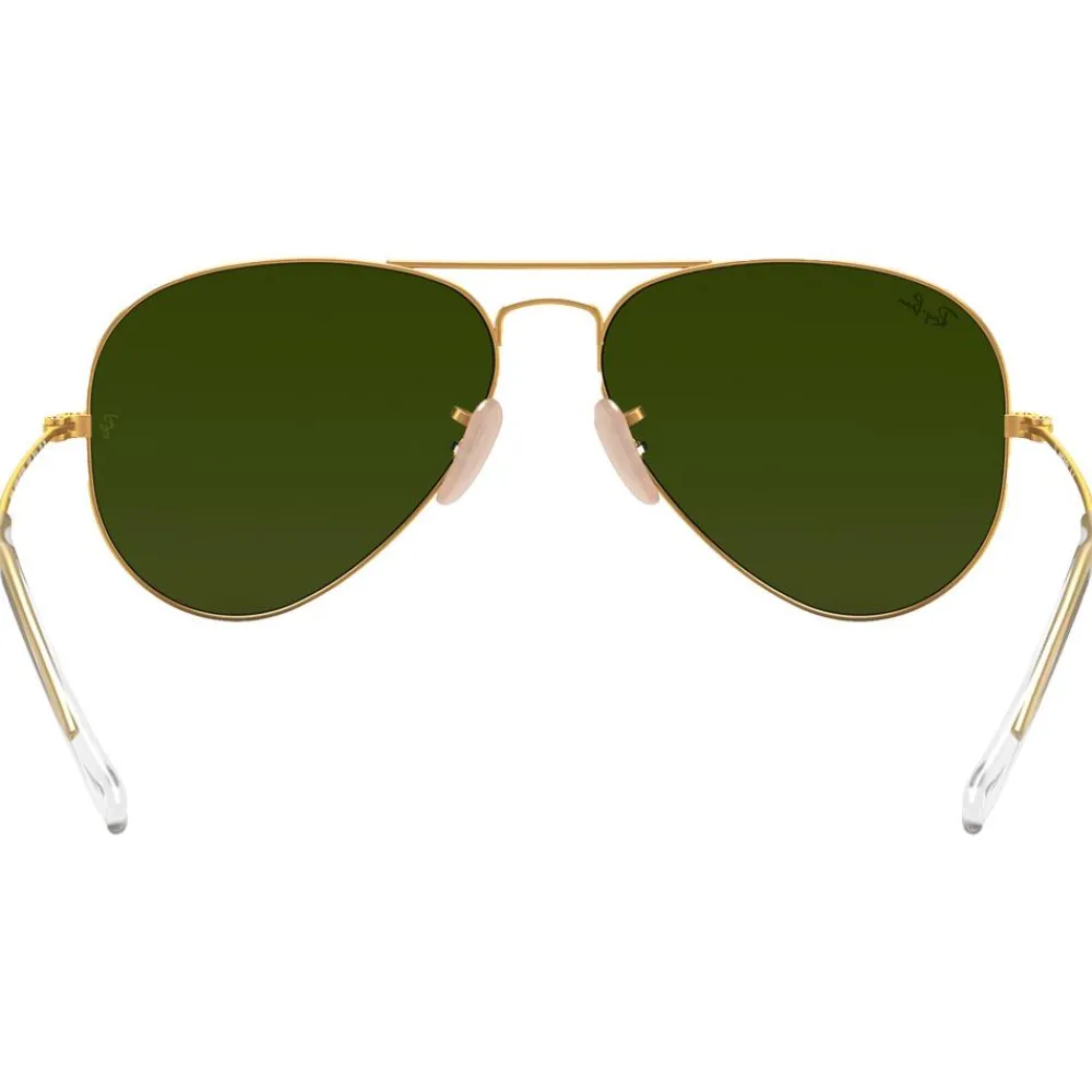 Lunettes Femme|Lunettes Polarisées<Ray Ban Lunettes de soleil RB3025 Aviator Mat Gold Cyclamen Flash Polarized